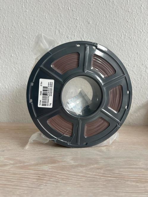 PLA bruin 1kg, 3d filament 1,75mm 3d print filament, Computers en Software, 3D-printerbenodigheden, Zo goed als nieuw, Ophalen of Verzenden