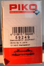 Te koop: Piko 59249 BR 101 Ecophant AC, Wisselstroom, Locomotief, Zo goed als nieuw, Piko