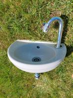 Toiletfonteintje met kraan - Gebruikt, Ophalen, Gebruikt, Chroom, Wastafel