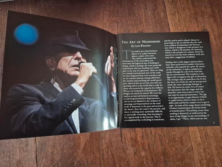 2 cd's Leonard Cohen Songs From The Road, Cd's en Dvd's, Cd's | Pop, Zo goed als nieuw, Ophalen of Verzenden