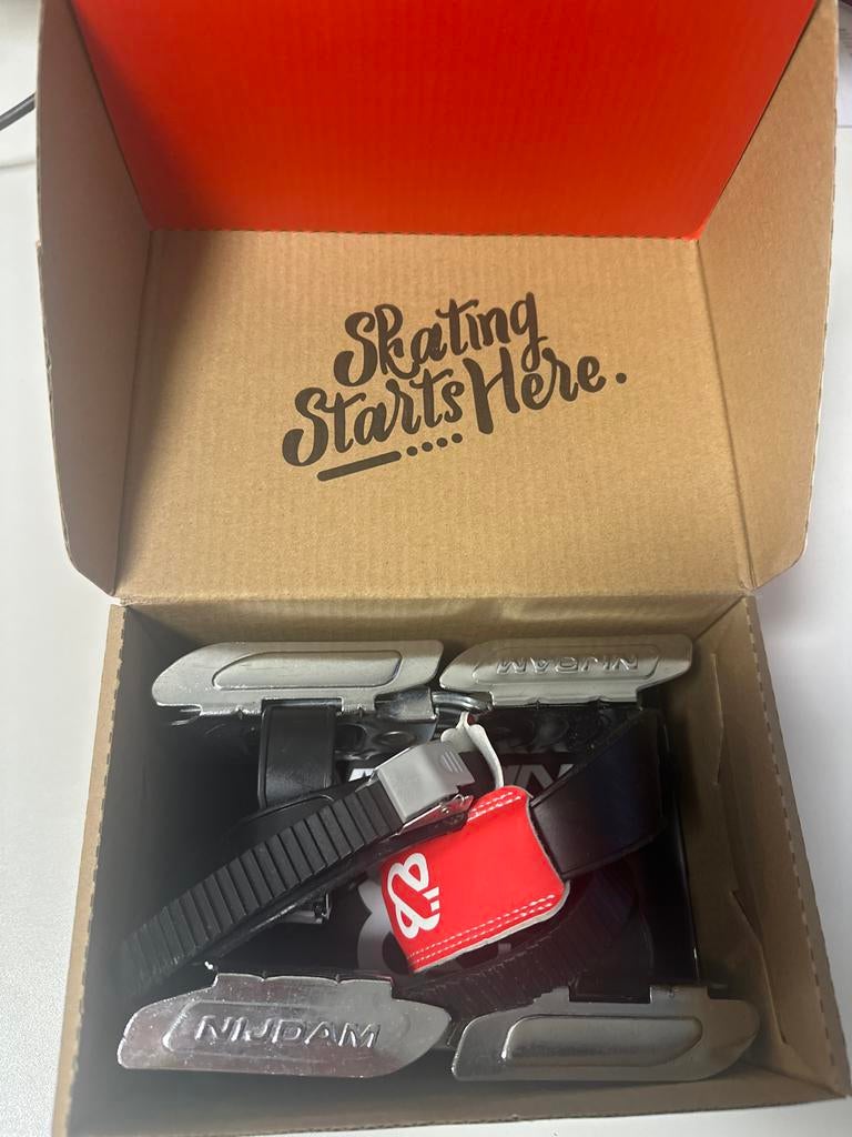 Nijdam Bob Yeah Glij-ijzers Junior (verstelbaar), Ophalen of Verzenden, Zo goed als nieuw, Overige typen, Nijdam