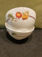 Vintage Arcopal schaaltje, groenten (100425), Gebruikt, Ophalen of Verzenden, Overige stijlen, Glas