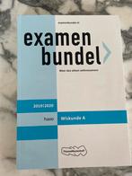 Examenbundel HAVO Wiskunde A 2019-2020, Ophalen, Zo goed als nieuw, HAVO