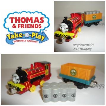 Thomas de Trein Take n Play, Victor with Oil Wagon beschikbaar voor biedingen