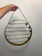 Gouden wanddecoratie fotolijst metaal, Ophalen of Verzenden, Zo goed als nieuw