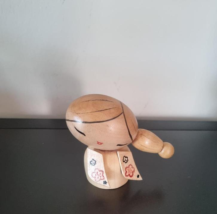 Schattige Creatieve Kokeshi van PvdK, Antiek en Kunst, Kunst | Niet-Westerse kunst, Verzenden