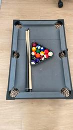 Kinder biljart tafelbiljaart pooltafel, Ophalen of Verzenden, Gebruikt, Pooltafel