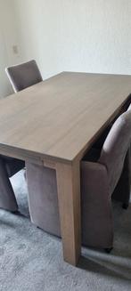 Montana uitschuiftafel 160x90+47 uitschuif, Ophalen, 50 tot 100 cm, Zo goed als nieuw, Vijf personen of meer