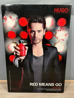 Zeer groot Hugo Boss Red Means Go Reclamebord, Reclamebord, C, C, Ophalen of Verzenden