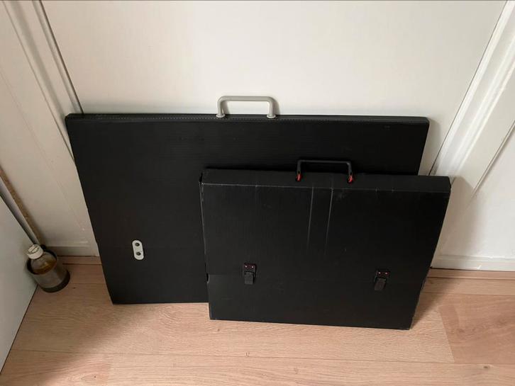 Draagbare tekentassen / Portable drawing folders, Hobby en Vrije tijd, Tekenen, Gebruikt, Overige typen, Ophalen