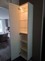 Witte smalle kast, Huis en Inrichting, Ophalen, Minder dan 50 cm, Zo goed als nieuw, 150 tot 200 cm