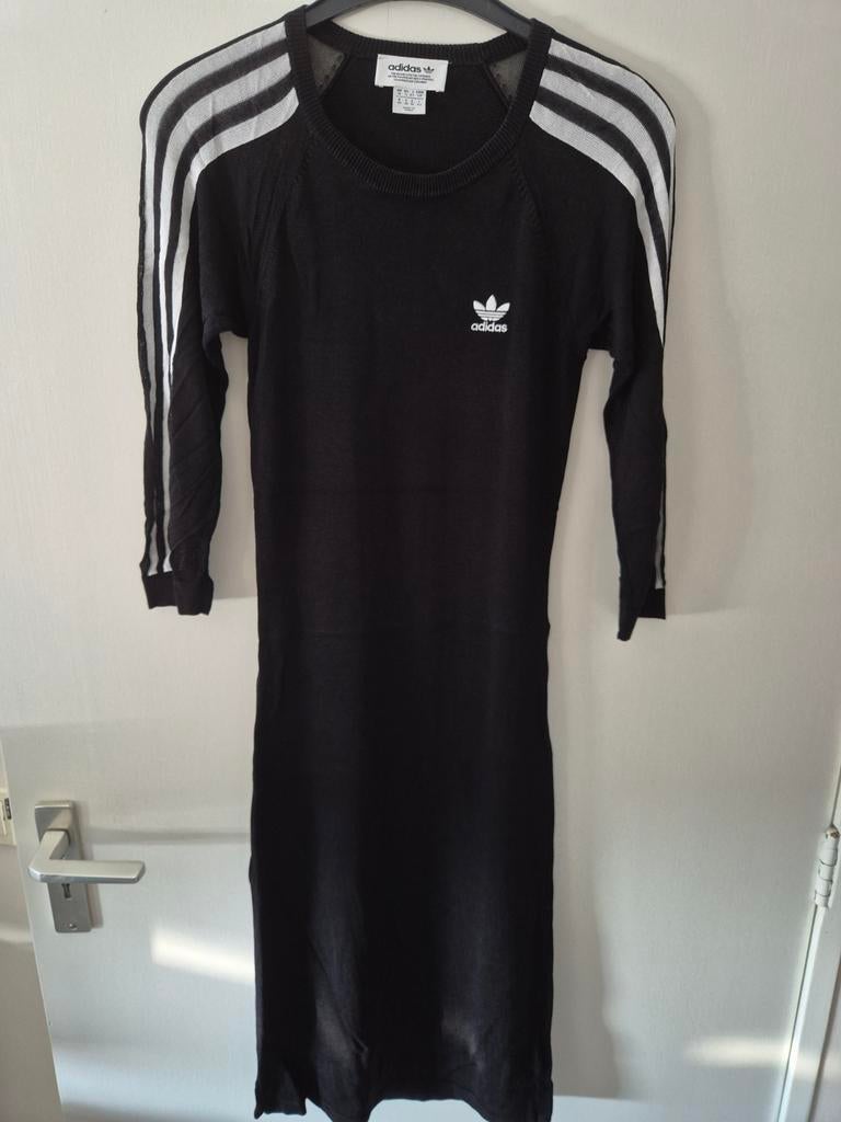 Adidas Jurk - Zwart - Maat S/36, Kleding | Dames, Jurken, Adidas, Zwart, Ophalen of Verzenden, Zo goed als nieuw