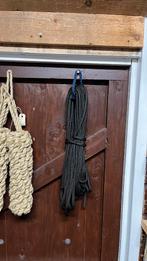 22 meter 8 mm dik gevlochten zwart touw, Ophalen of Verzenden, Nieuw, Overige typen