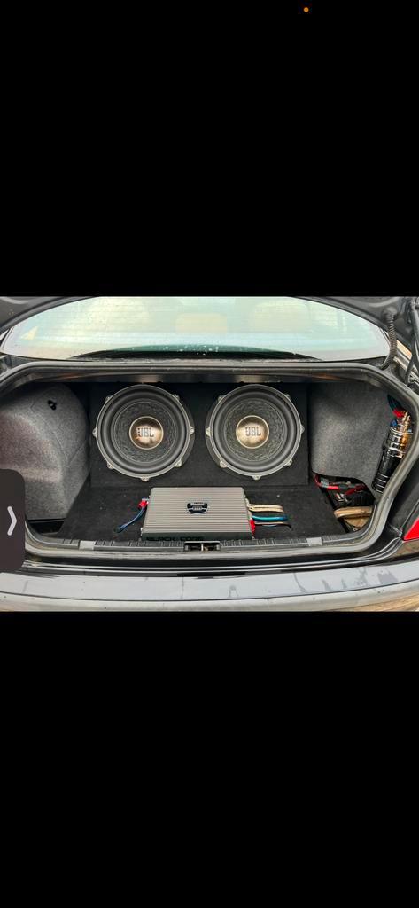 JBL Subwoofer Set met Versterker, Auto diversen, Autospeakers, Gebruikt, Ophalen of Verzenden