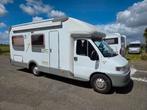 nette knaus sun traveller 700 ,,fiat 2.8jtd bj 2001,frans be, Caravans en Kamperen, Campers, Diesel, Particulier, 6 tot 7 meter