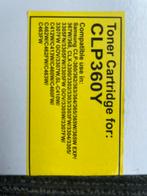 Toner Cartridge CLP360Y, Geel, Ophalen, Nieuw