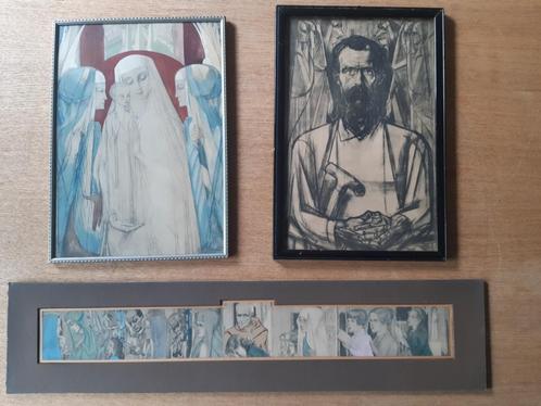 lithografie Jan Toorop, Antiek en Kunst, Kunst | Etsen en Gravures, Ophalen of Verzenden