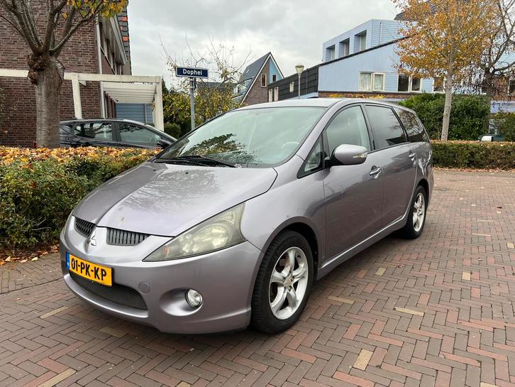 Mitsubishi Grandis 2.4 Airco | Cruise | 7-Pers | Nieuwe Apk, Auto's, Mitsubishi, Bedrijf, Grandis, ABS, Airbags, Airconditioning