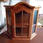 Antiek wandkastje vitrinekastje, Huis en Inrichting, Kasten | Vitrinekasten, Ophalen of Verzenden, 25 tot 50 cm, 50 tot 100 cm