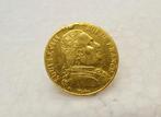 Goud 20 Franc munt Louis XVIII  1814 munt met speld, Postzegels en Munten, Ophalen of Verzenden, Frankrijk, Losse munt, Goud
