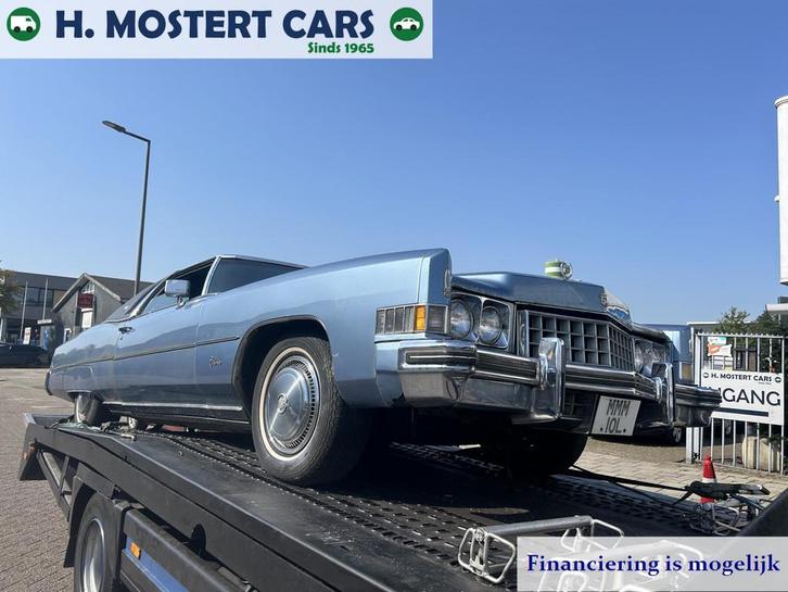 Cadillac Eldorado 8,2 Liter V8 Big Block * AIRCO * LEDER * C, Auto's, Cadillac, Bedrijf, Te koop, Eldorado, Airconditioning, Cruise Control