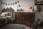 Vintage Commode / kast met Marmeren Blad, Ophalen