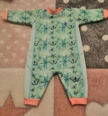 baby swimsuit splash about zwem baby L met vlinders wetsuit