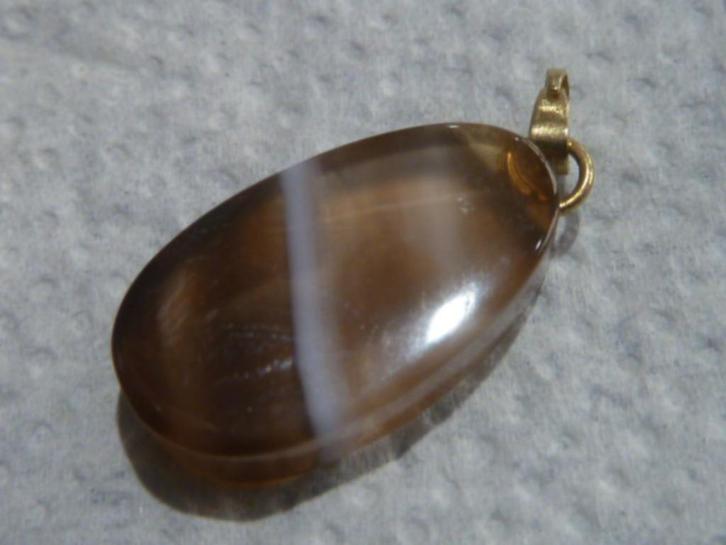 Hanger Agaat, Sieraden, Tassen en Uiterlijk, Edelstenen, Nieuw, Ophalen of Verzenden