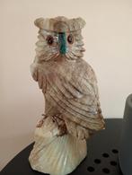 Prachtige edelstenen grote Uil 2,2 kg, Verzamelen, Ophalen of Verzenden, Zo goed als nieuw, Dier