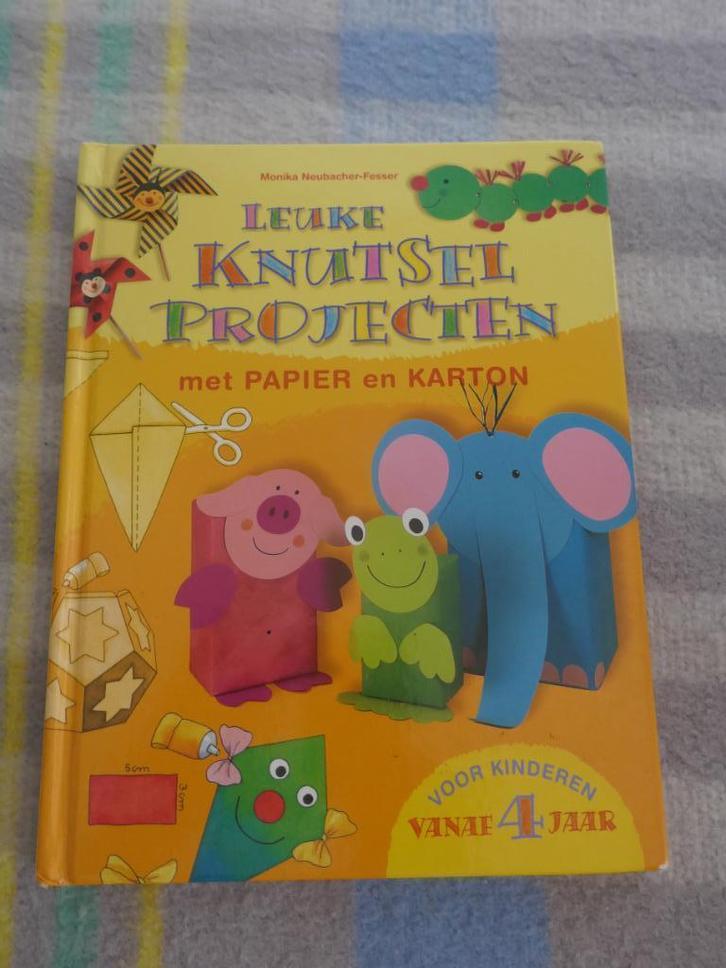 Knutselen met papier en karton. Voor kinderen vanaf 4 jaar., Boeken, Hobby en Vrije tijd, Gelezen, Overige onderwerpen, Geschikt voor kinderen