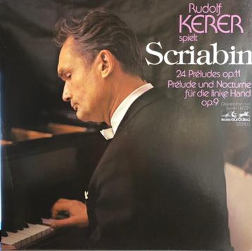 Rudolf Kerer Spielt Scriabin ‎– 24 Preludes Op 11  beschikbaar voor biedingen