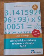 E. Kloet - Werkboek kennisbasis rekenen-wiskunde PABO, Verzenden, E. Kloet; N. Wolzak; R. Moraal; Erasmus Education, Zo goed als nieuw