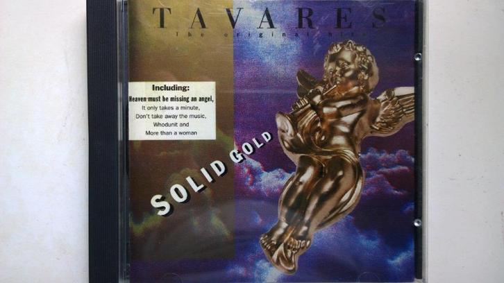Tavares - Solid Gold The Original Hits, Cd's en Dvd's, Cd's | Dance en House, Zo goed als nieuw, Disco, Ophalen of Verzenden
