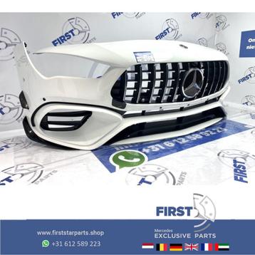 W118 CLA 45 CLA45S AMG GT VOORBUMPER WIT COMPLEET CLA45 AERO beschikbaar voor biedingen