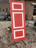 2 paneeldeuren, Doe-het-zelf en Verbouw, Deuren en Horren, Ophalen, Gebruikt, Binnendeur, 200 tot 215 cm