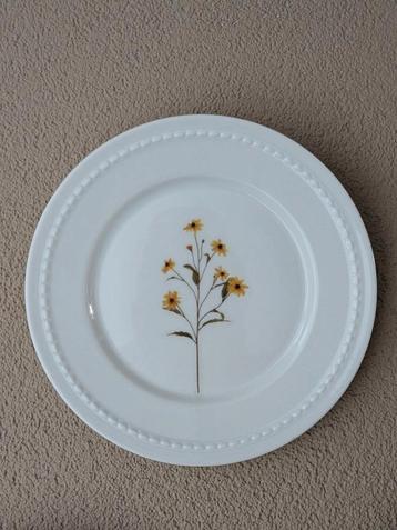 Mooi wandbord/wand decoratie met zonnehoed/gele bloemen! beschikbaar voor biedingen