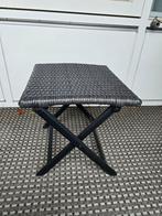 Opklapbaar krukje - 40x45x40cm, Ophalen of Verzenden, Gebruikt, Wicker, Inklapbaar