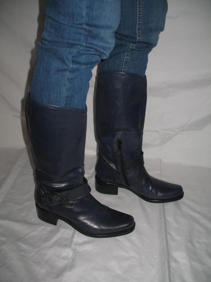 Valmy Moda ✨Italy ✨Kobaltblauw ✨Leren Laarzen✨ Maat 39✨, Kleding | Dames, Schoenen, Nieuw, Hoge laarzen, Blauw, Ophalen