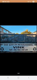 Oud ijzer en metalen gratis opgehaald, Ophalen