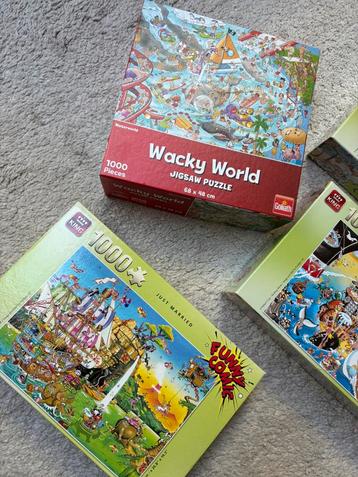 4 stuks puzzels beschikbaar voor biedingen