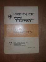 Onderdelen Catalogus Kreidler Florett  1969, Ophalen of Verzenden, Gebruikt
