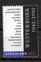 NVPH NR 1531 KAMP WESTERBORK POSTFRIS UIT 1992, Postzegels en Munten, Ophalen of Verzenden, Na 1940, Postfris