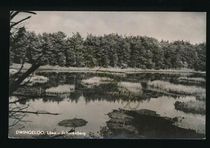 Dwingeloo - Lhee- Schurenberg [KRST009-0697, Verzamelen, Ansichtkaarten | Nederland, Gelopen, Drenthe, 1960 tot 1980, Verzenden