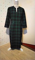 Promiss,  blauw-groen schotse ruit jurk,  maat 40., Maat 38/40 (M), Blauw, Ophalen of Verzenden, Zo goed als nieuw