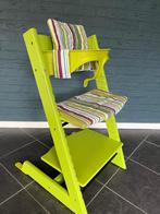 Groene Stokke Tripp Trapp kinderstoel., Ophalen, Gebruikt, Stoel(en)