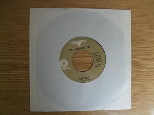 KYU SAKAMOTO     SUKIYAKI / TANKOBUSHI, Cd's en Dvd's, Vinyl Singles, Zo goed als nieuw, Single, Pop, 7 inch, Ophalen of Verzenden