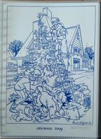 Franka kerst nieuwjaarskaart 2009 (Henk Kuijpers)., Ophalen of Verzenden, 1980 tot heden, Ongelopen, Overige thema's