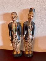 Indonesisch Loro Blonyo Java Javaans Javaanse Indonesië, Antiek en Kunst, Kunst | Beelden en Houtsnijwerken, Ophalen of Verzenden