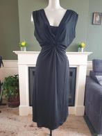 La Ligna nieuwe zwarte knoop jurk mt L 42 | €10 incl verz, Nieuw, La Ligna, Maat 42/44 (L), Knielengte