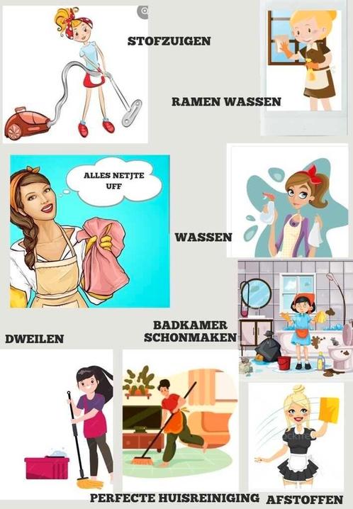 Huishoudelijke hulp/schoonmaakster/interieurverzorgster, Vacatures, Vacatures | Schoonmaak en Facilitaire diensten, Vanaf 10 jaar
